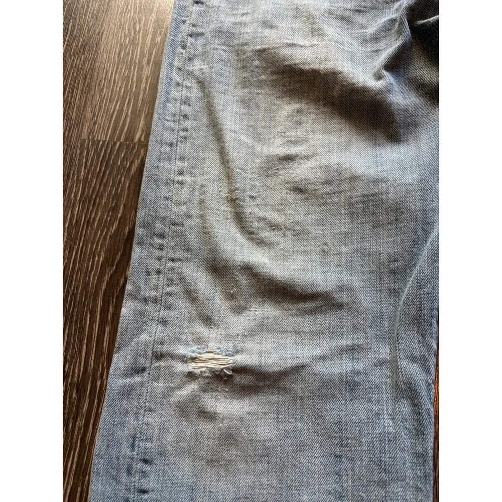 Vintage 00's Y2K Levi's 501 Light Wash Button Fly Jeans Made In Mexico